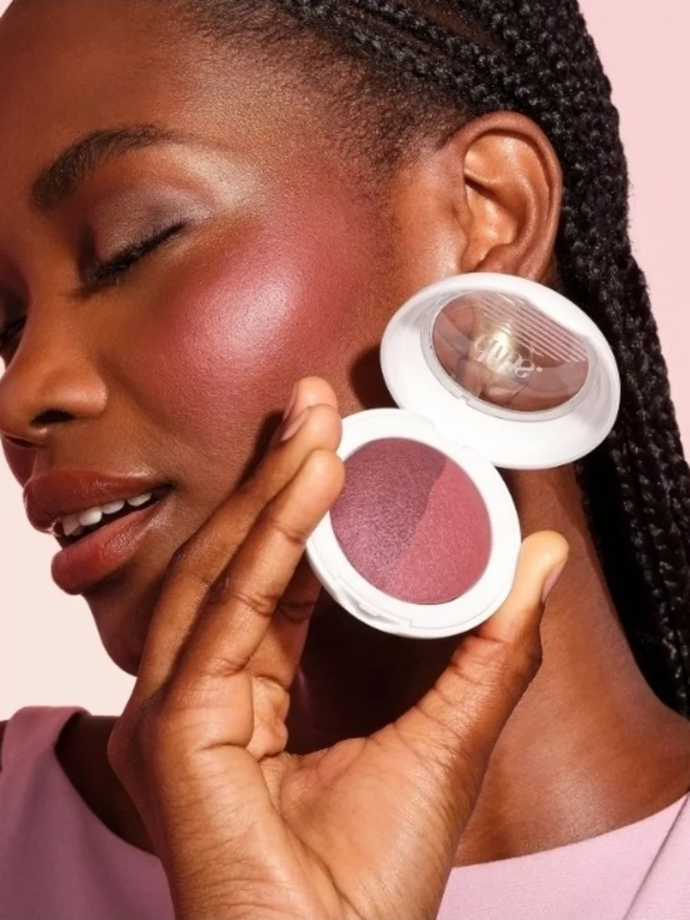 The Duet Baked Blush — Backstage